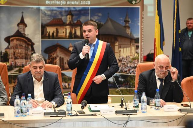 Gheorghe Șoldan a preluat oficial președinția Consiliului Județean Suceava