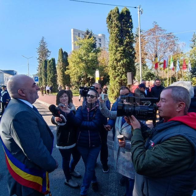 Vasile Rîmbu, vineri, într-o conferință de presă ad-hoc