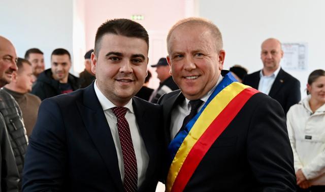 Gheorghe Șoldan și primarul din Păltinoasa, Eduard Wendling