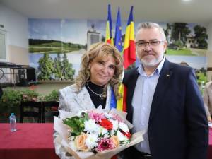 La învestirea primăriței din Baia, Maria Tomescu