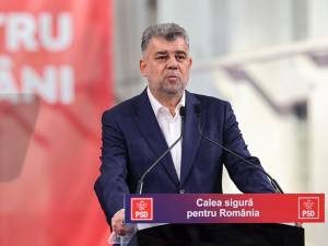 Președintele PSD și candidatul partidului la alegerile prezidențiale, Marcel Ciolacu