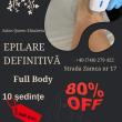 Salon Queen Elisabeta, preț imbatabil la epilarea definitivă cu laser: zece ședințe, full ...