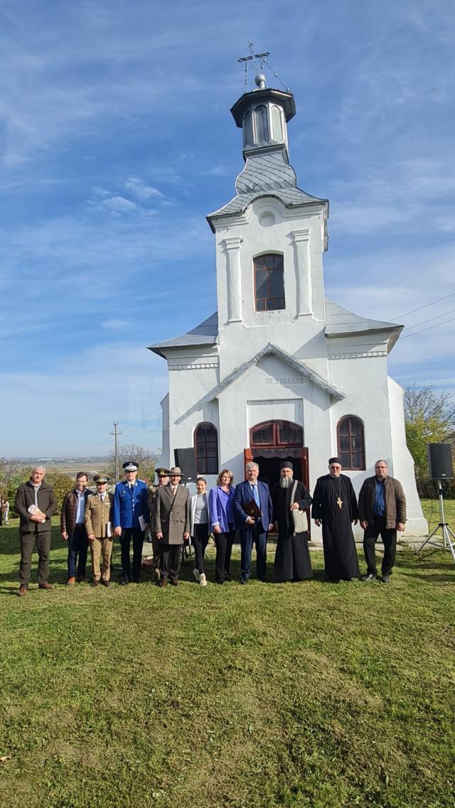 O nouă etapă în păstrarea memoriei eroilor căzuți pentru țară, la Capela Eroilor Neamului din Udești