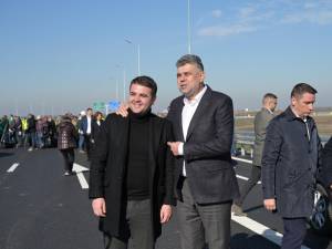 Șoldan, alături de Ciolacu și Grindeanu la inaugurarea primilor 11 kilometri din autostrada A7