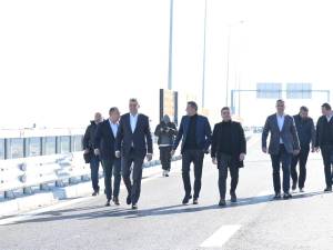 Șoldan, alături de Ciolacu și Grindeanu la inaugurarea primilor 11 kilometri din autostrada A7