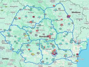 Calitate aer Suceava pe un site de meteo internațional