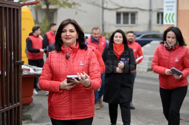 Echipa PSD în Burdujeni