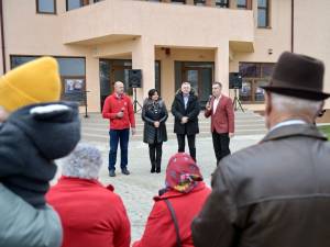 Candidații PSD Suceava pentru Camera Deputaților,  Eugen Bejinariu și Larisa Blanari, s-au întâlnit cu locuitorii din comuna Dornești