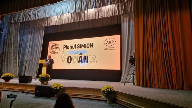 Candidatul AUR la Camera Deputaţilor Petrică Negrea