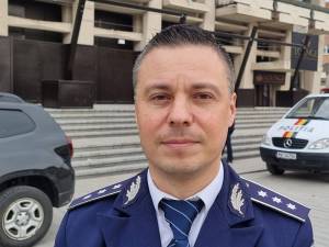 Comisarul-șef Ionuț Epureanu, purtătorul de cuvânt al Inspectoratului de Poliție Județean Suceava