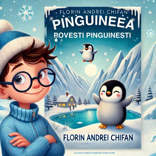 Lansarea volumului „Pinguineea. Povești pinguinești”, scris de Florin Andrei Chifan, la Biblioteca Bucovinei