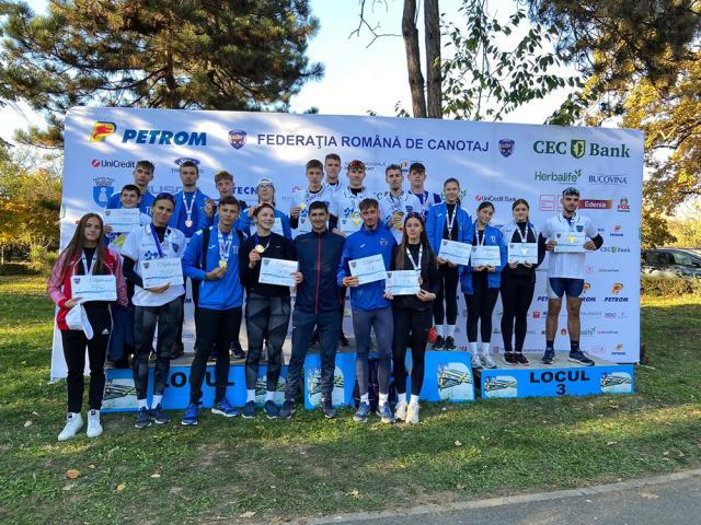 Canotorii de la CSM Suceava s-au întors multimedaliaţi de la Naționale