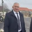 Președintele PNL Suceava, Gheorghe Flutur, și primarul din Vicovu de Sus, Vasile Iliuț