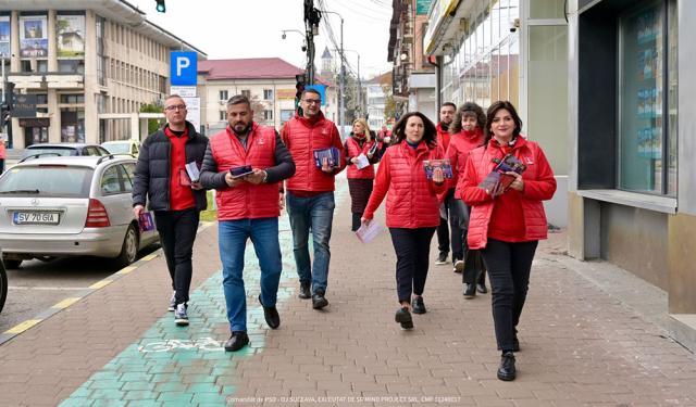 PSD Suceava îi îndeamnă pe cetățeni să voteze pentru ca președintele CJ, Gheorghe Șoldan, să aibă sprijinul unui guvern PSD și al președintelui Marcel Ciolacu