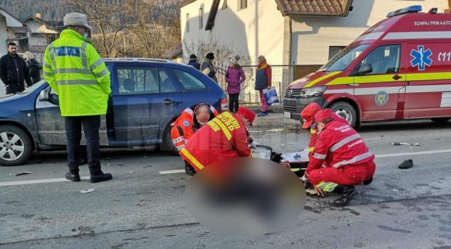 Impactul violent i-a fost fatal bărbatului angajat regulamentar în traversare