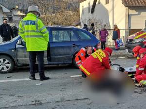 Impactul violent i-a fost fatal bărbatului angajat regulamentar în traversare