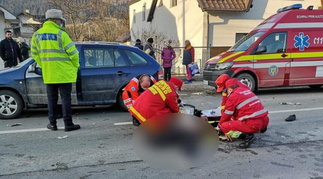 Impactul violent i-a fost fatal bărbatului angajat regulamentar în traversare