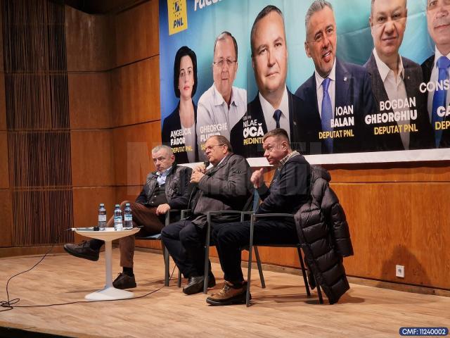 Liderii PNL Suceava s-au întâlnit cu reprezentanții partidului din secțiile de votare