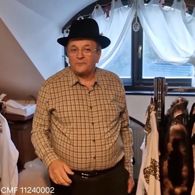 Gheorghe Flutur și-a prezentat colecția de costume populare