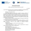Anunț începere implementare proiect: „ACHIZIŢIA DE ECHIPAMENTE ŞI SOFTWARE PENTRU ...