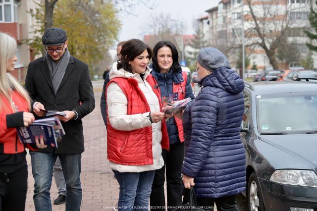 Echipa PSD Suceava a fost prezentă în cartierul Obcini