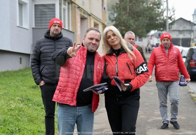 Echipa PSD a fost prezentă în cartierul Obcini