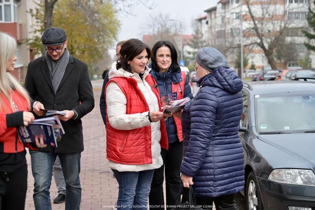 Echipa PSD a fost prezentă în cartierul Obcini