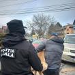 Operațiune de prindere a unei capre care se plimba prin centrul Sucevei