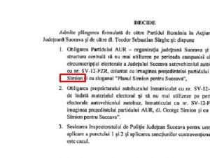 Biroul Electoral Județean Suceava l-a confundat pe președintele AUR George Simion cu regretatul academician Eugen Simion