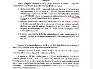 Biroul Electoral Județean Suceava l-a confundat pe președintele AUR George Simion cu regretatul academician Eugen Simion