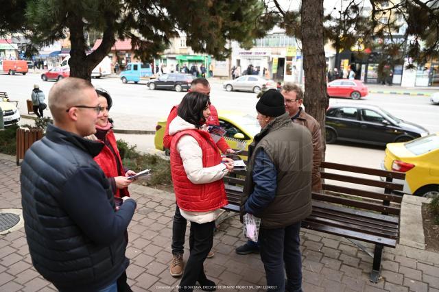 Echipa PSD în campanie în municipiul Suceava