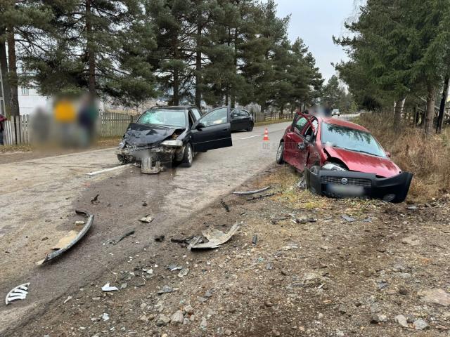 Un bărbat și o femeie, răniți în urma unui accident rutier