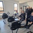 Gheorghe Flutur a testat ergometrele canotorilor din baza nautică de la Fălticeni, ...