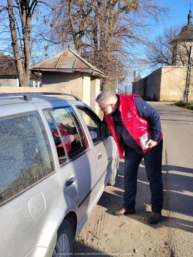 Echipa PSD condusă de senatorul Gheorghiță Mîndruță a discutat cu locuitorii orașului Dolhasca