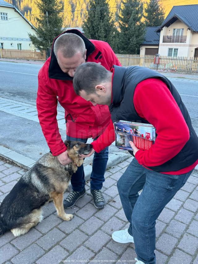 Candidatul PSD Suceava la Senat Ciprian Muscă, în dialog cu locuitorii din Ciocănești