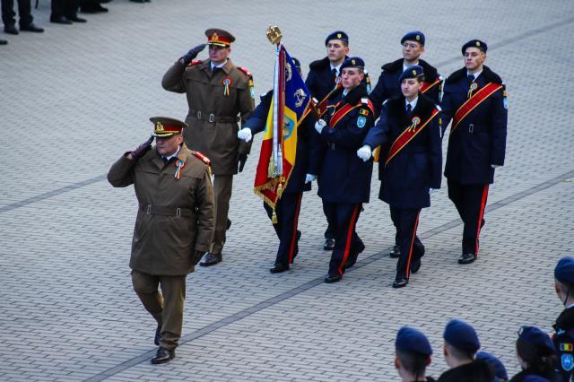 Colegiul Național Militar „Ștefan cel Mare”, la centenar. Foto: elev caporal Matei Trofin, elev Iustina Elena Lehaci