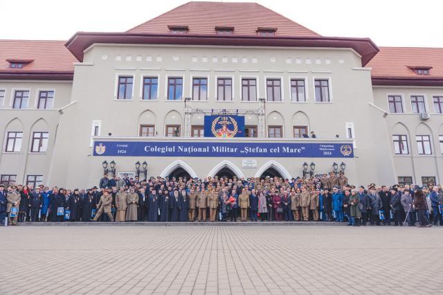 Colegiul Național Militar „Ștefan cel Mare”, la centenar. Foto: elev caporal Matei Trofin, elev Iustina Elena Lehaci