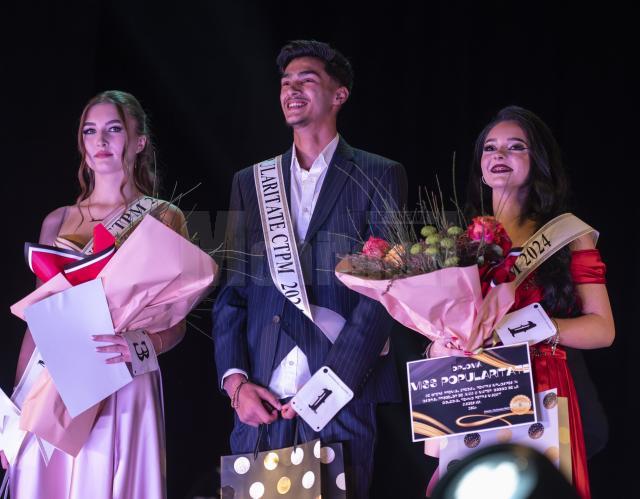 Miss și Mister Popularitate - Rareș Ioana (IX G) și Balan Dumitru (IX B învățământ profesional