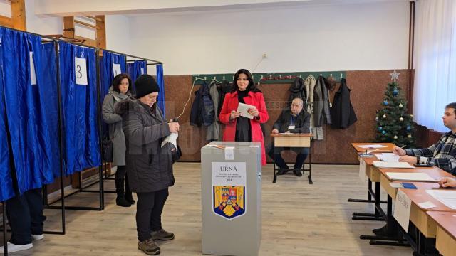 Larisa Blanari a votat pentru un președinte care reprezintă calea sigură pentru dezvoltarea județului Suceava