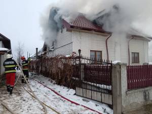 Incendiu casă Volovăț