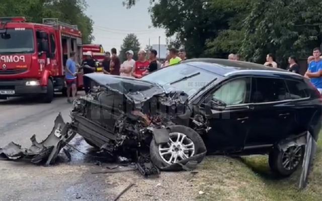 Accidentul care a dus la arestarea vicoveanului baut si fara permis