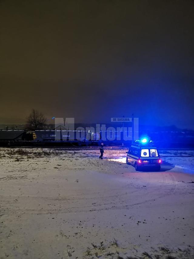 Imagini de la tragedia din 2022, din apropiere de Gara Burdujeni