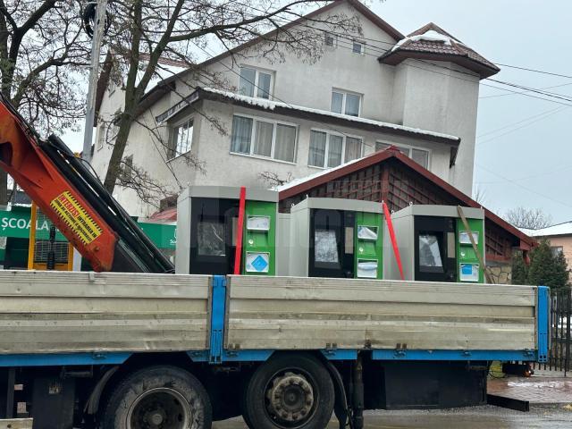 Noi automate de vânzare a biletelor de călătorie TPL au fost aduse pentru a fi montate în 13 stații din municipiul Suceava