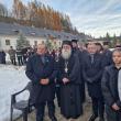 Gheorghe Flutur, deputații Ioan Bălan și Bogdan Gheorghiu și primarul din Putna, Gheorghe Coroamă, au participat la slujba religioasă de la Mănăstirea Putna