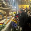 Gheorghe Flutur a participat la slujba religioasă de la Mănăstirea Putna