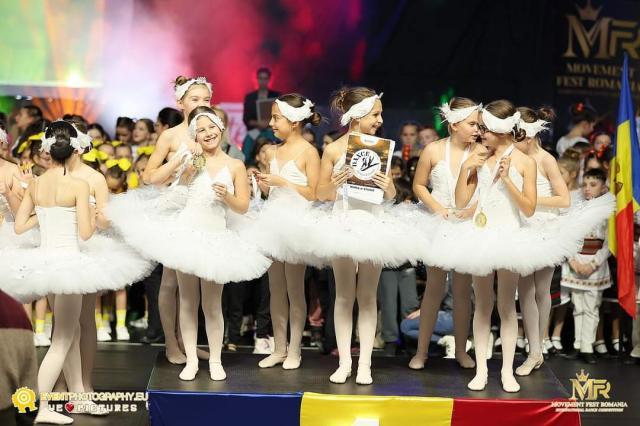 Omnia Ballet, pe podium la competiția internațională „Movement Fest Romania”