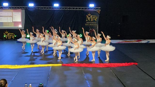 Omnia Ballet, pe podium la competiția internațională „Movement Fest Romania”