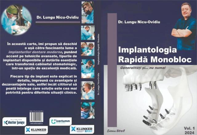 Lansarea volumului „Implantologia rapidă monobloc” la Fălticeni – un pas spre înțelegerea implantologiei moderne