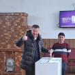 Bogdan Gheorghiu a votat în orașul Liteni alături de primarul Tomiță Onisii