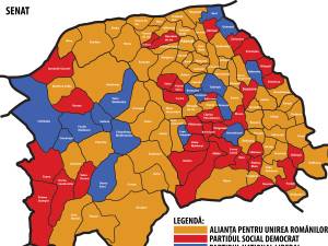 Alegerile parlamentare pentru SENAT în județul Suceava